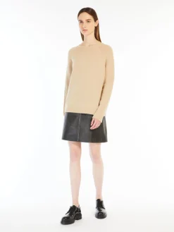Alpaca and cotton sweater