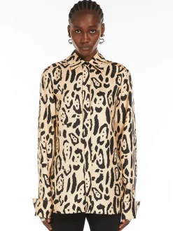 Animal-print shirt