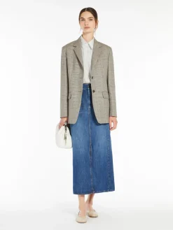 Batavia wool single-breasted blazer