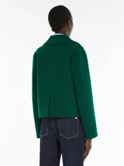 Boxy wool jacket