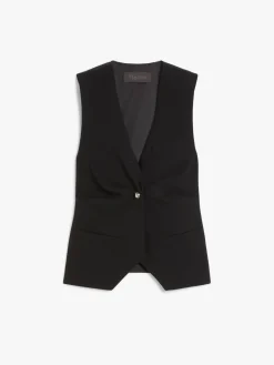 Cady and silk waistcoat