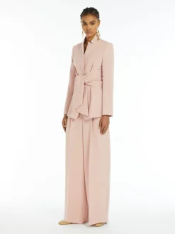 Cady jacket with sash