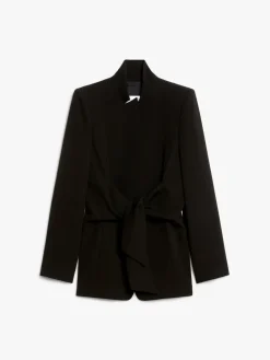 Cady jacket with sash
