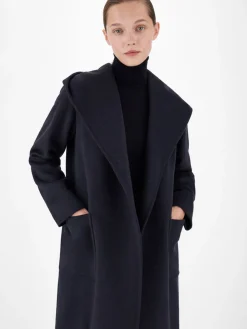 Camel colour robe coat