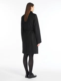 Camel colour robe coat