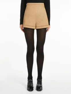 Camel colour shorts