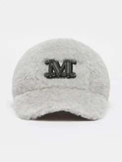 Cap in Teddy mélange fabric