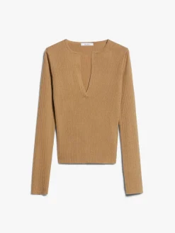 Cashmere and silk jumper