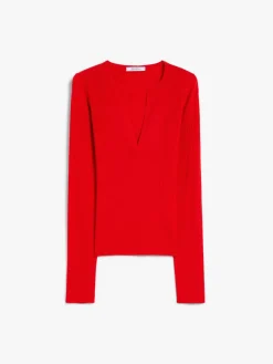 Cashmere and silk jumper
