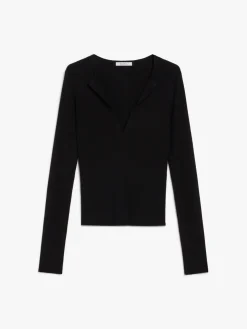 Cashmere and silk jumper
