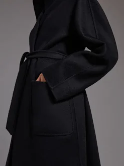 Cashmere cardigan coat