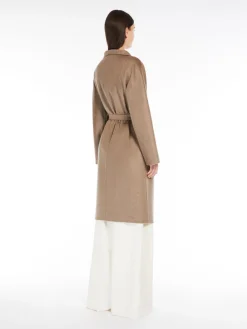 Cashmere cardigan coat