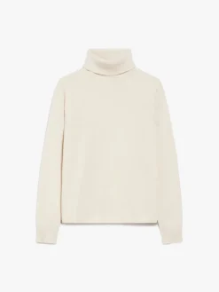 Cashmere polo-neck jumper