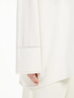 Cashmere polo-neck sweater