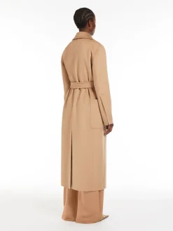 Cashmere robe coat