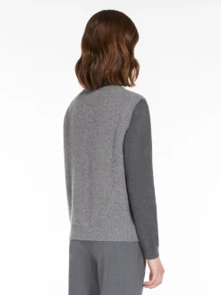 Cashmere yarn gilet