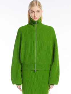 Cashmere-blend cardigan