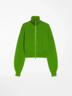 Cashmere-blend cardigan