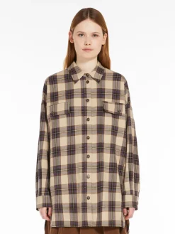 Chequered flannel shirt