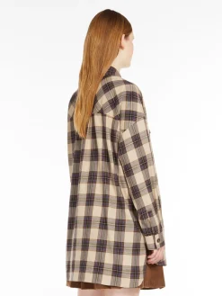 Chequered flannel shirt