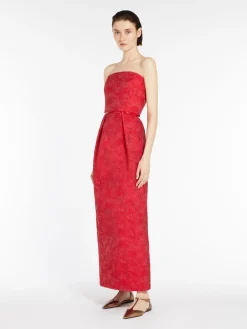 Cloqué bustier dress