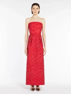 Cloqué bustier dress