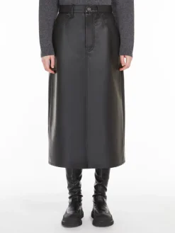 Coated fabric skirt