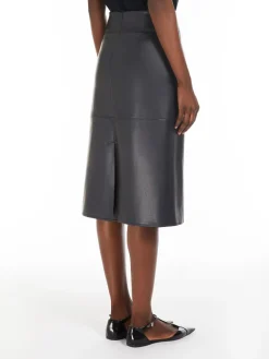 Coated fabric skirt