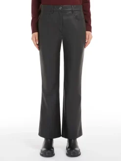Coated fabric trousers