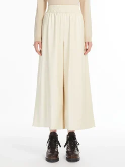 Coated fabric trousers