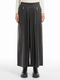 Coated fabric trousers