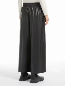 Coated fabric trousers