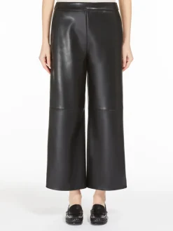 Coated fabric trousers