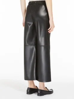Coated fabric trousers