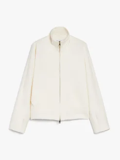 Cocoon-fit technical jersey sweatshirt