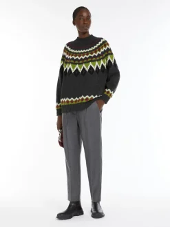 Comfortable wool trousers