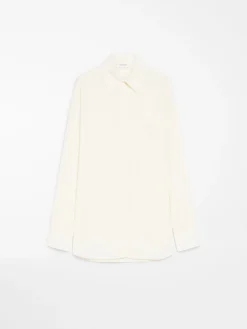 Comfort-fit silk shirt