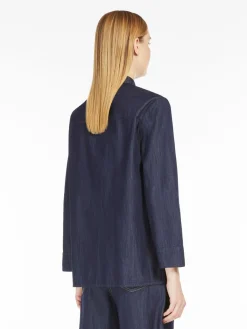 Cotton denim shirt