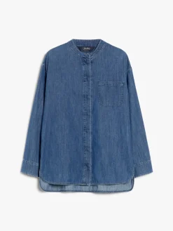 Cotton denim shirt