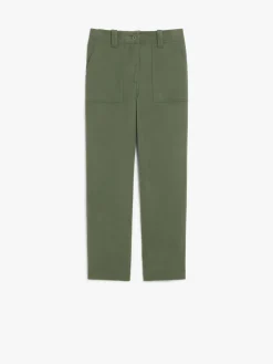 Cotton drill trousers