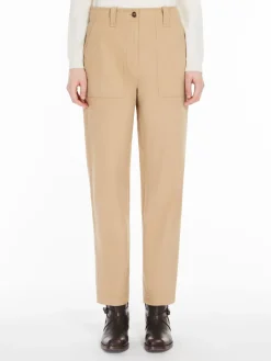 Cotton drill trousers