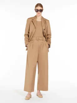 Cotton gabardine jacket
