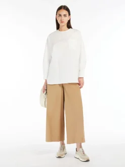 Cotton poplin blouse