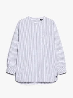 Cotton poplin blouse