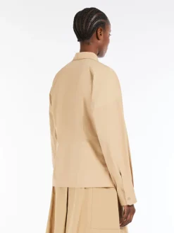 Cotton poplin shirt