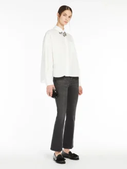 Cotton poplin shirt