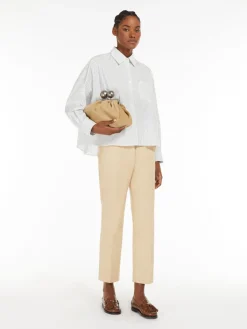 Cotton poplin shirt