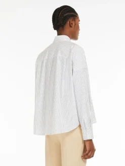 Cotton poplin shirt