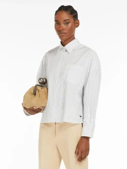Cotton poplin shirt
