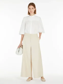 Cotton poplin shirt